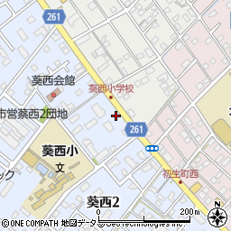 Ｖ・ｄｒｕｇ　浜松葵西店周辺の地図