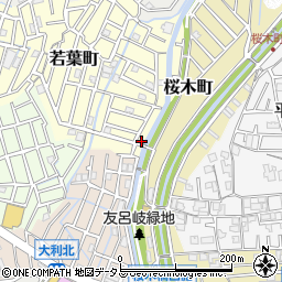 大阪府寝屋川市若葉町9-1周辺の地図