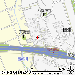 静岡県掛川市岡津362周辺の地図