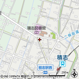 静岡県浜松市中央区積志町1833周辺の地図