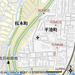 坂口共同住宅周辺の地図