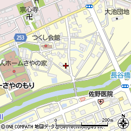 静岡県掛川市長谷447周辺の地図