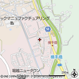静岡県袋井市堀越1777周辺の地図