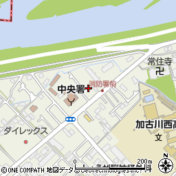 兵庫県加古川市加古川町本町192-2周辺の地図