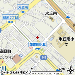 兵庫県加古川市加古川町篠原町142周辺の地図
