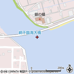 網干臨海大橋周辺の地図