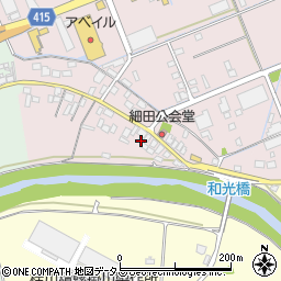 静岡県掛川市細田25周辺の地図