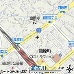 兵庫県加古川市加古川町篠原町178周辺の地図