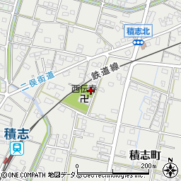 静岡県浜松市中央区積志町760周辺の地図