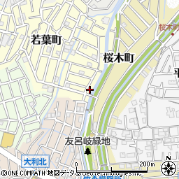 大阪府寝屋川市若葉町9-2周辺の地図