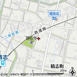 静岡県浜松市中央区積志町743周辺の地図