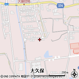 静岡県磐田市大久保734-155周辺の地図