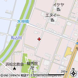 静岡県浜松市中央区有玉北町599周辺の地図