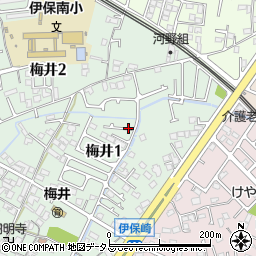 〒676-0074 兵庫県高砂市梅井の地図