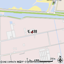 愛知県豊橋市神野新田町モノ割周辺の地図