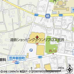 フィッツミーリブロス　笠井店周辺の地図