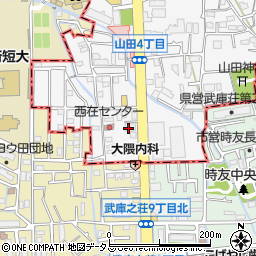 中工業所周辺の地図