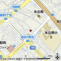 兵庫県加古川市加古川町篠原町253周辺の地図