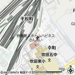 大阪府吹田市幸町の地図 住所一覧検索 地図マピオン