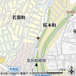 大阪府寝屋川市若葉町9-3周辺の地図