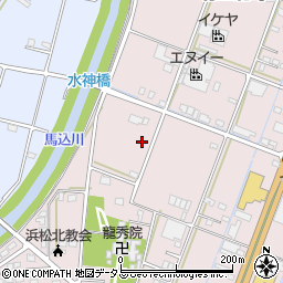 静岡県浜松市中央区有玉北町598周辺の地図
