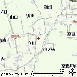 京都府木津川市加茂町例幣立川32周辺の地図