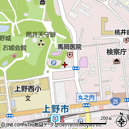 伊賀焼の店土味周辺の地図
