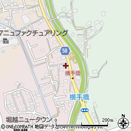静岡県袋井市堀越1793周辺の地図