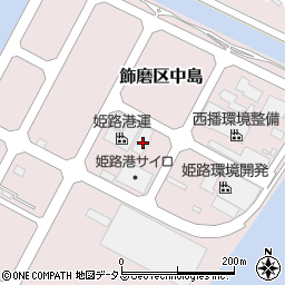兵庫県姫路市飾磨区中島3067周辺の地図