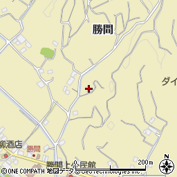 静岡県牧之原市勝間412-1周辺の地図