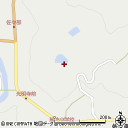 広島県安芸高田市高宮町佐々部845周辺の地図
