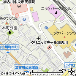 兵庫県加古川市加古川町本町422-9周辺の地図