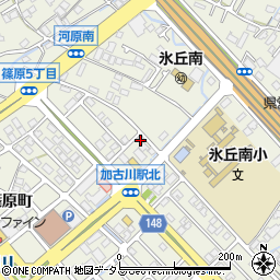 兵庫県加古川市加古川町篠原町143-2周辺の地図