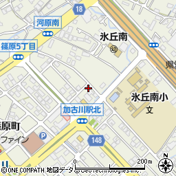 兵庫県加古川市加古川町篠原町143-2周辺の地図