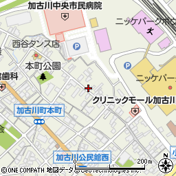 兵庫県加古川市加古川町本町427周辺の地図