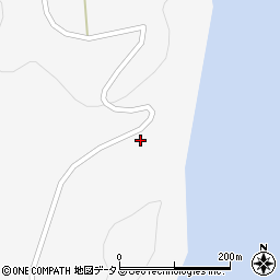 萩市見島環境管理センター周辺の地図