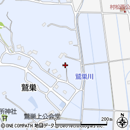 静岡県袋井市鷲巣1395周辺の地図