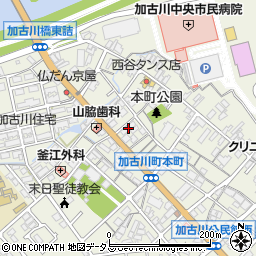 兵庫県加古川市加古川町本町324-5周辺の地図