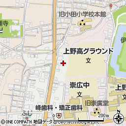 三重県伊賀市上野西大手町3759周辺の地図