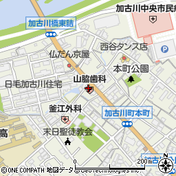 兵庫県加古川市加古川町本町322周辺の地図