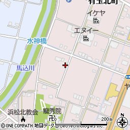 静岡県浜松市中央区有玉北町600周辺の地図
