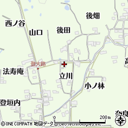 京都府木津川市加茂町例幣立川25周辺の地図