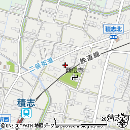 静岡県浜松市中央区積志町526周辺の地図
