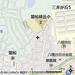 大阪府寝屋川市八幡台5-13周辺の地図