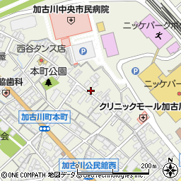 兵庫県加古川市加古川町本町433周辺の地図