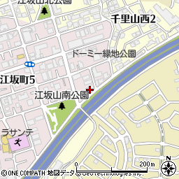 サンシャイン江坂５周辺の地図