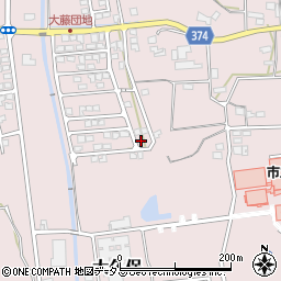 静岡県磐田市大久保734-141周辺の地図