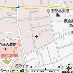 静岡県磐田市大久保864周辺の地図