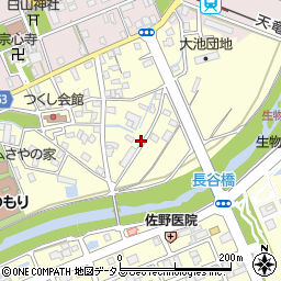 静岡県掛川市長谷419周辺の地図