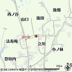 京都府木津川市加茂町例幣立川23周辺の地図